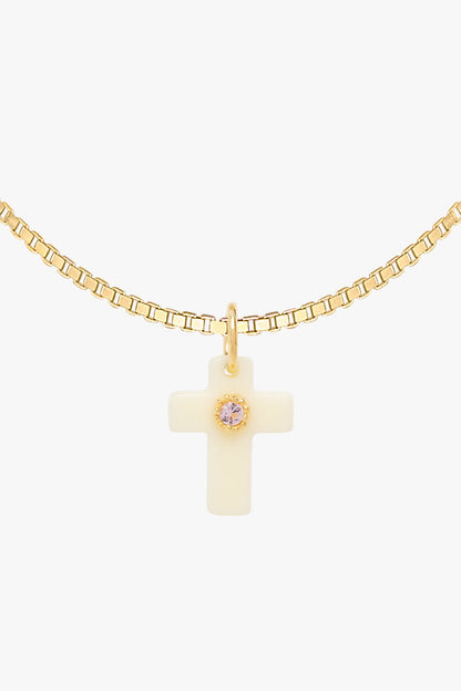 Hestia necklace gold plated