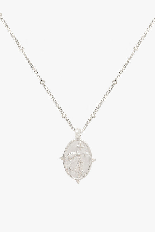 Hydra necklace silver