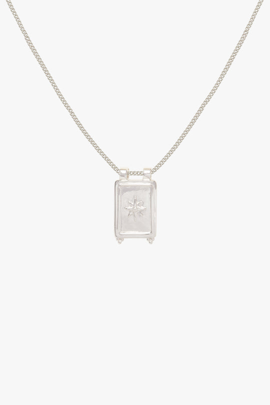 Star gazing necklace silver